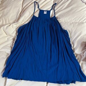 Old Navy Royal Blue Spaghetti Strap Tank Dress